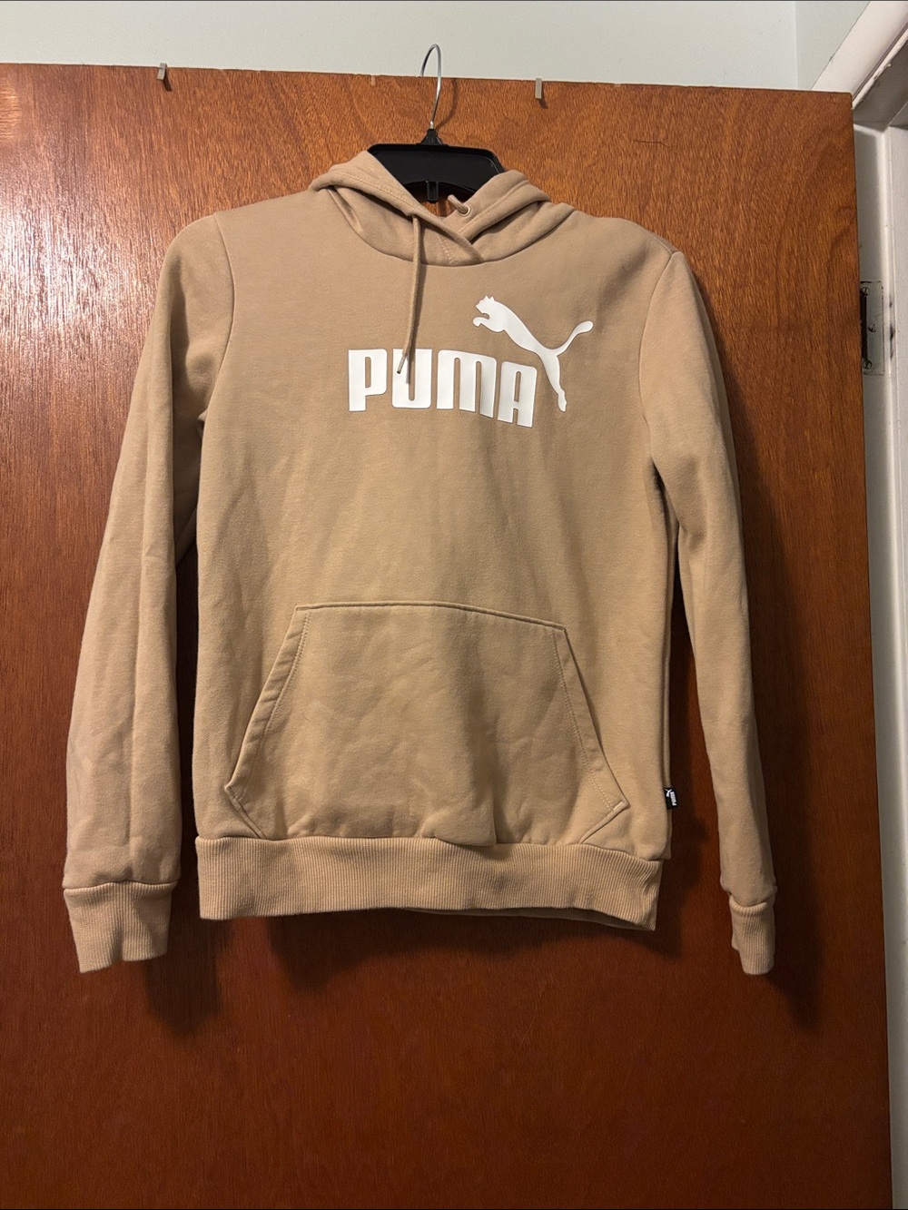 PUMA Women’s Tan SmallLogo Hoodie
